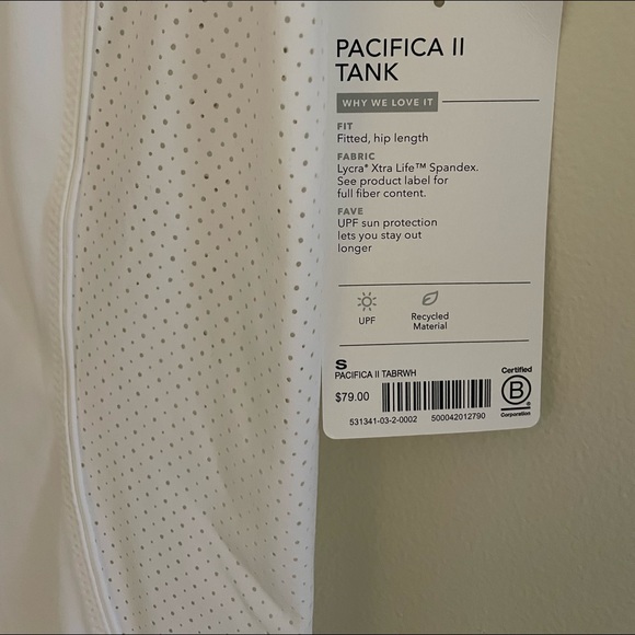 Athleta Pacifica II Tank in Bright White - Picture 13 of 14